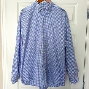 Vineyard Vines Long Sleeve Button Down Whale Shirt